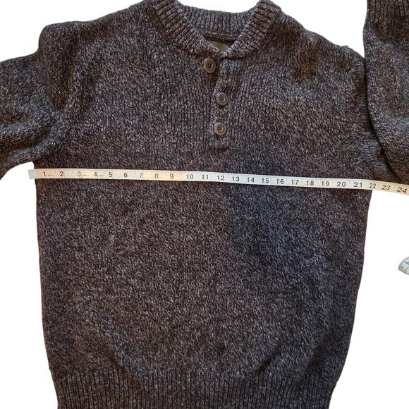 Eddie Bauer Men's Wool Blend Henley Sweater sz Medium - Picture 3 of 7